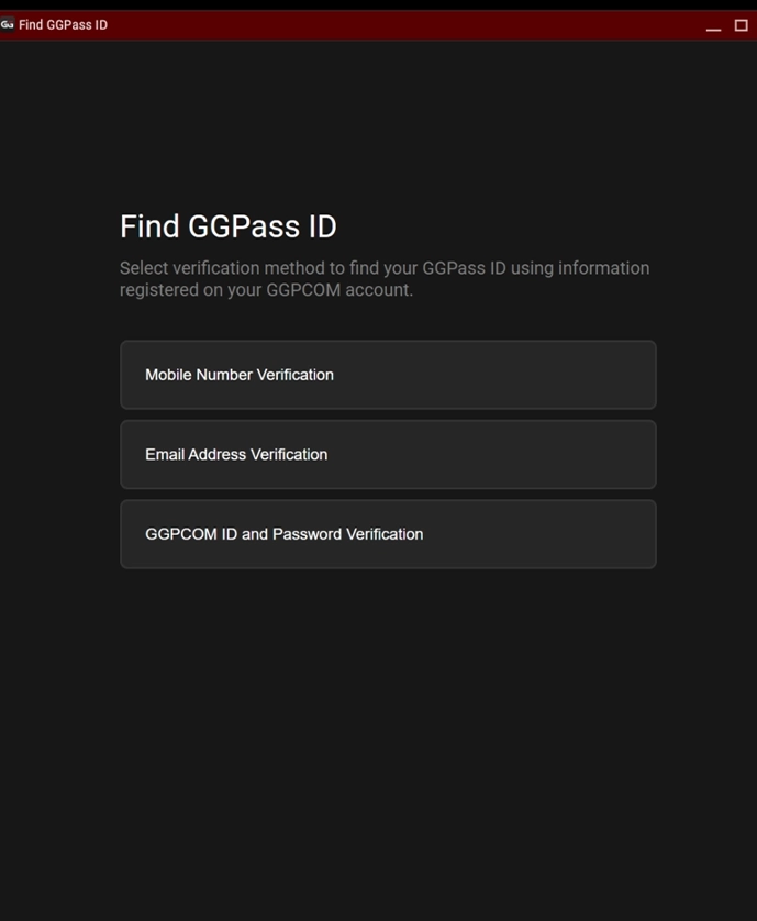 recover ggpass id ggnetwork