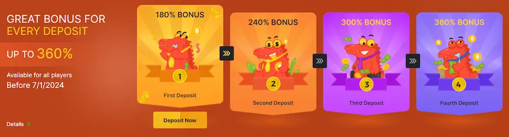 bc.game bonus welcome offer casino