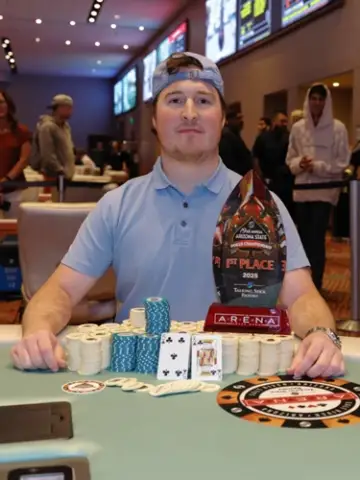 Brandon Mitchell is the 2025 Arizona State Poker Champion