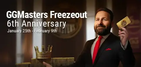  Million GGMasters Freezeout Anniversary Returns to GGPoker