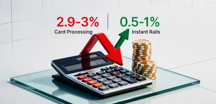 Instant poker payments costs and operational benefits