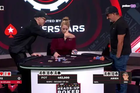 Poker Star Denies Premature Handshake, Then This Happens