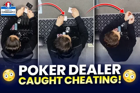 See How This Poker Dealer Was Caught Cheating! | PokerNews Podcast #940