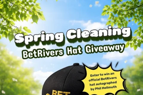 BetRivers Casino Giving Away Autographed Phil Hellmuth Hats in Social Media Contest