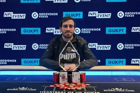 Endrit Geci Gets the Lot in the GUKPT Manchester Main Event