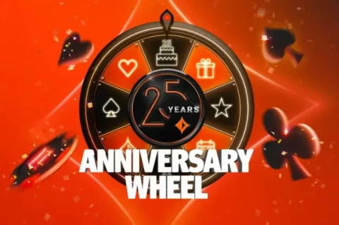PartyPoker Celebrates 25th Anniversary with Guaranteed Prize Wheel