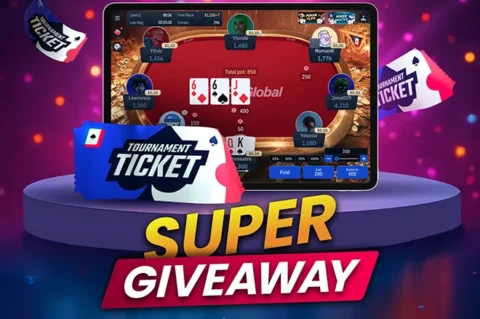 Play in WPT Global Tournaments For Free With the Super Giveaway Promotion