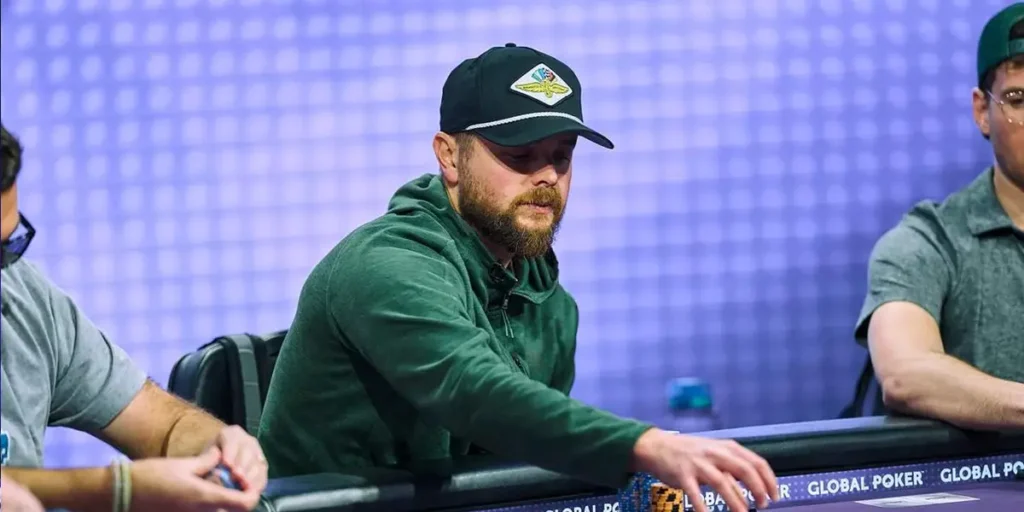 Benjamin Grise at PokerGO Cup 2026 Benjamin Grise poker player at the PokerGO Cup 2026