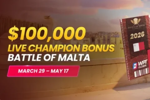 There’s a 0,000 Reasons To Win a Battle of Malta Package on WPT Global