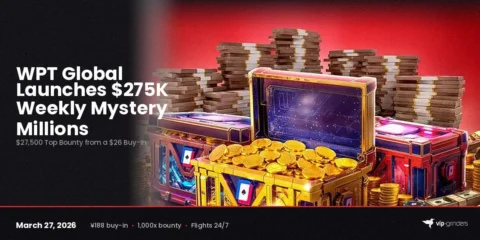 WPT Global Launches 5K Weekly Mystery Millions with ,500 Top Bounty