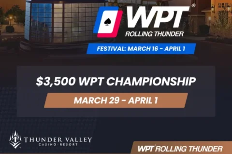 WPT Rolling Thunder in Full Swing as Patterson Leads Early Winners