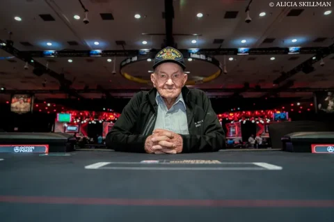 WWII Veteran Gene Bellar, Star of 2024 WSOP Salute to Warriors, Passes Away at 101