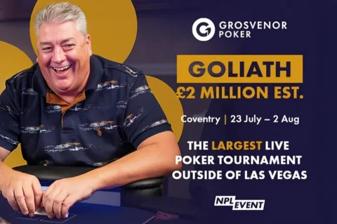 2026 Goliath Schedule Released; Europe’s Largest Live Poker Tournament Returns
