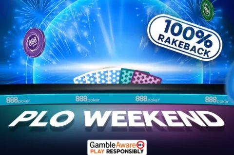 888poker Is offering 100% Rakeback to PLO5 and PLO6 Players