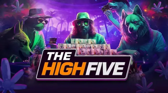 ACR Poker High Five Tournament Series promotional graphic for April 2026