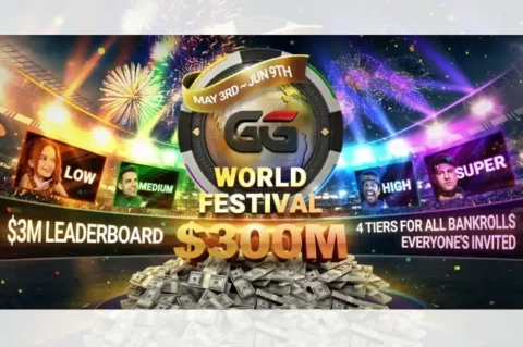 Biggest in History: GGPoker Announces 0M Guaranteed GG World Festival Series