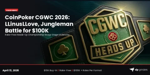CoinPoker Heads-Up Championship 2026: LLinusLLove, Jungleman Battle for 0K and a Rolex