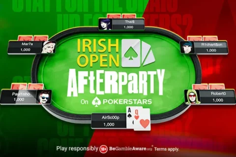 Continue the Craic With the M Gtd Irish Open After Party at PokerStars