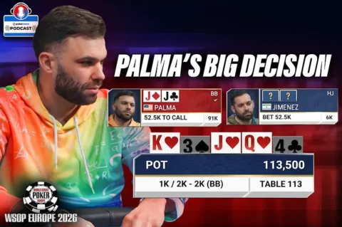 Could You Fold? Nick “Nicky P” Palma Reacts to Viral WSOP Europe Hand