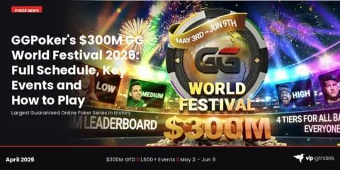 GGPoker’s 0M GG World Festival 2026: Full Schedule, Key Events and How to Play
