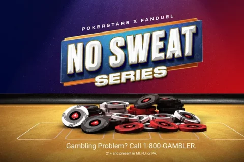 Grab Your Share: 0,000 GTD No Sweat Series Hits PokerStars x FanDuel