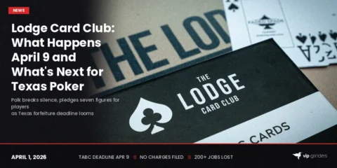 Lodge Card Club: What Happens April 9 and What’s Next for Texas Poker