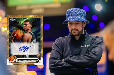 Poker Star Jared Bleznick Sells Super Rare Sports Card for .5 Million