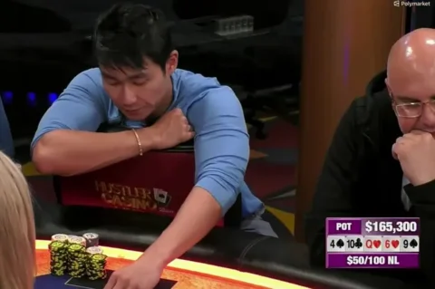 Rampage Opts to Run it Once for a Massive Pot After Seeing He’s Way Behind, Sucks Out