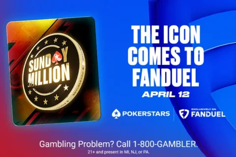 Sunday Million Launches on PokerStars Exclusively on FanDuel on Apr 12