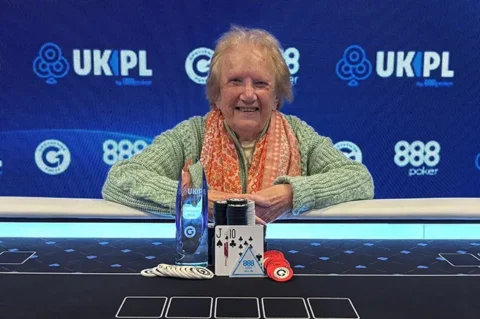 83-Year-Old Lilian Welch Crowned 888poker UKPL Blackpool Champion