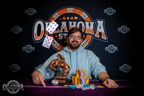 Anthony Finley Finds Redemption in 2026 Oklahoma State Championship of Poker 0 Main Event
