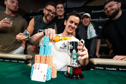 Beer We Go! Joseph Antar Wins Aussie Millions ,000 Challenge
