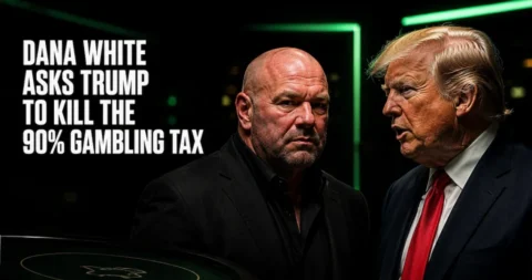 Dana White Asks Trump to Reverse the 90% Gambling Loss Tax Cap