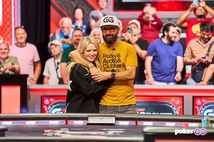 Daniel Negreanu and Amanda at the 2026 WSOP Daniel Negreanu and wife Amanda embrace at the 2026 World Series of Poker