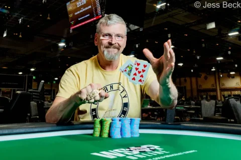 Jerome Neppl Dominates Event #3: 0 Industry Employees No-Limit Hold’em For Career-Highlight Win