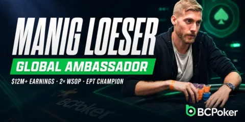 Manig Loeser Joins BCPoker as First Global Ambassador