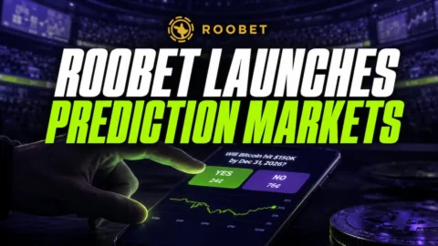 Roobet Launches Prediction Markets: First Major Crypto Casino to Offer Event Trading