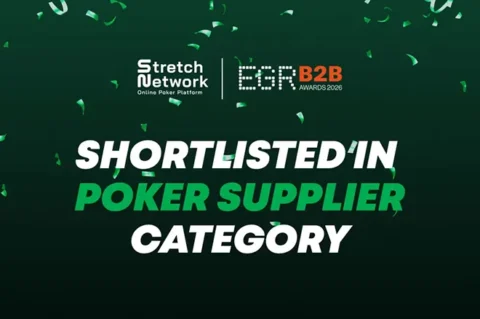 Stretch Network Shortlisted in Poker Supplier Category at EGR B2B Awards