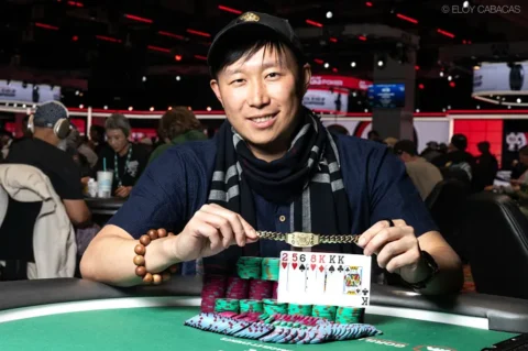 “This is the Pinnacle” James Cheung Captures First WSOP Bracelet in ,500 Stud
