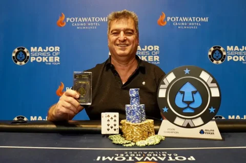 Tour Newcomer Hamid Izadi Steamrolls Final Two Tables Enroute to 1st MSPT Title