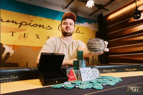 Vladyslav Shovkovyi Wins PGT Texas Poker Open Main Event for 0,000