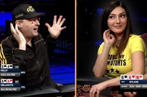 “You Do Deserve It” – Kelly Lucas Brutally Slowrolls Phil Hellmuth on National TV