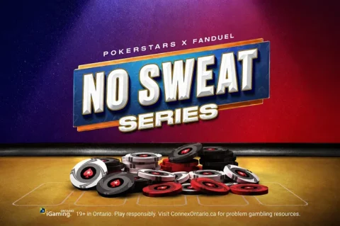 0K Up for Grabs: PokerStars-FanDuel Ontario Launches No Sweat Series