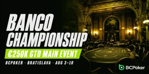 BCPoker Partners with Banco Casino for the €250,000 GTD Banco Championship 2026