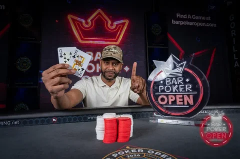 Germain Mingo Caps Off Magical Bar Poker Year to Win 0K Prize
