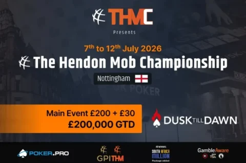 Hendon Mob Championship Returns to Nottingham This July
