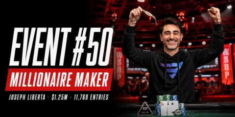 Joseph Liberta Wins WSOP 2026 Millionaire Maker for ,250,000