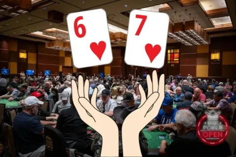 Poker Player Penalized for Making 6-7 Joke