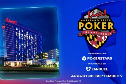 PokerStars Exclusively on FanDuel to Sponsor Maryland State Poker Championship