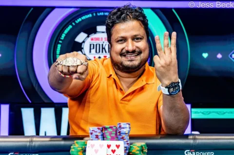 Santhosh Suvarna Wins Third Bracelet in WSOP ,000 High Roller
